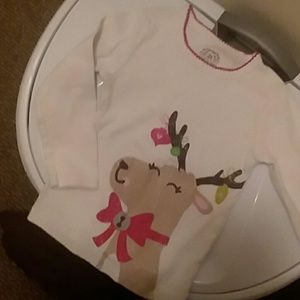 Long Sleeve Reindeer tee